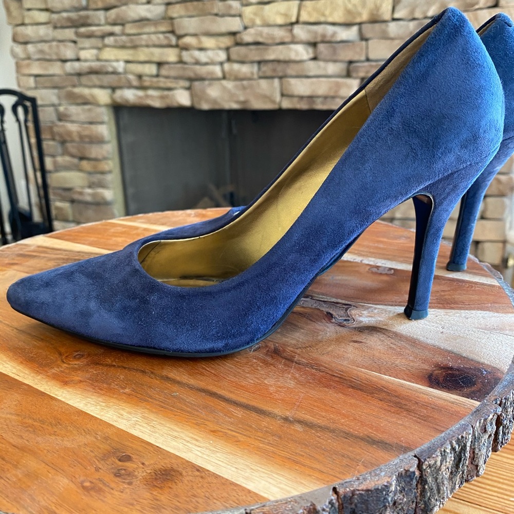 Nine West Midnight Blue Stilettos